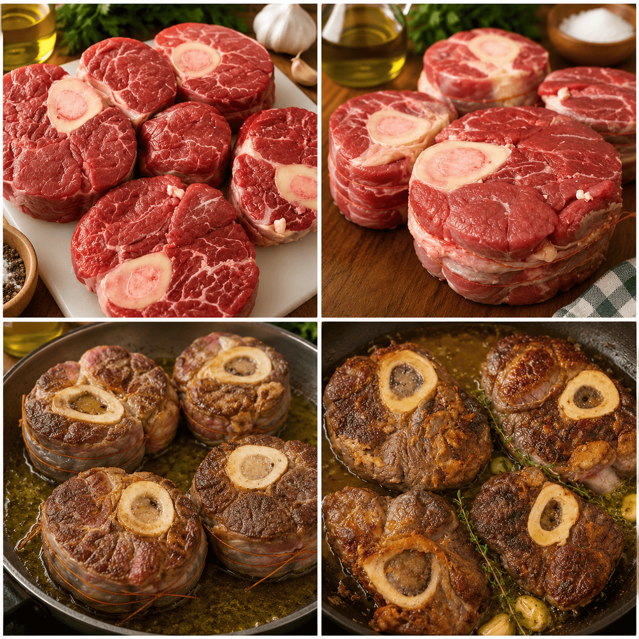 Ossobuco alla milanese passo a passo