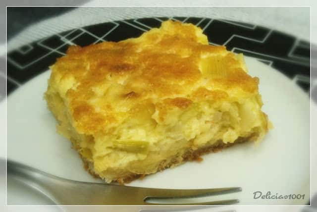 Quiche de Alho Poró