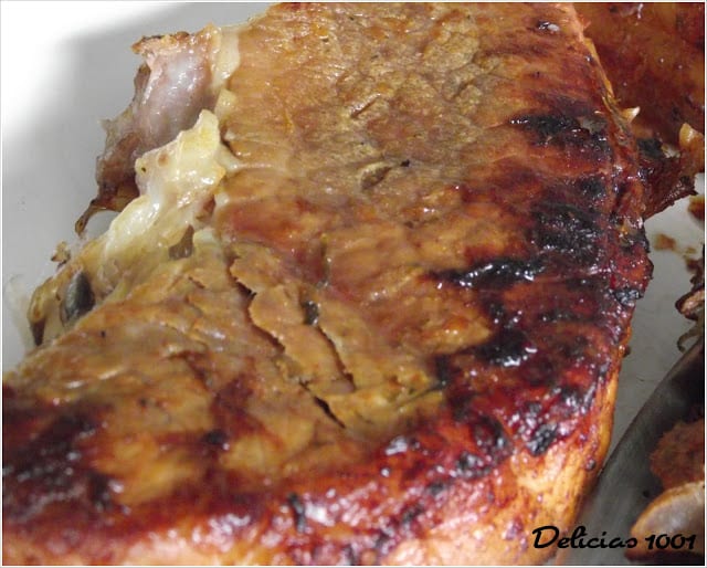 Filé de pernil grelhado