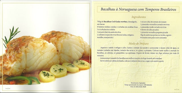 Bacalhau: várias receitas