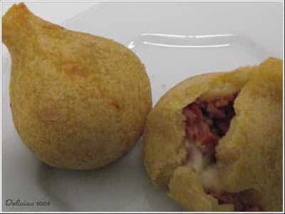 Coxinha de calabresa