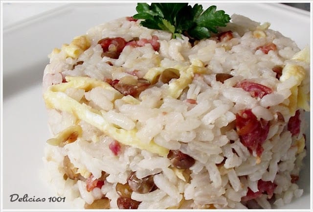 Arroz com Lentilha