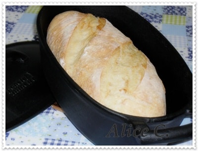 Pão rústico ou italiano