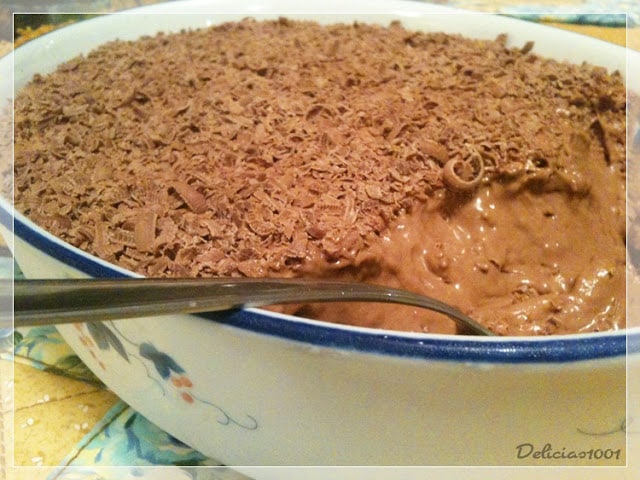 Mousse de chocolate